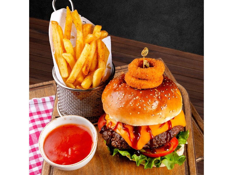 BBQ (Barbekü) Burger