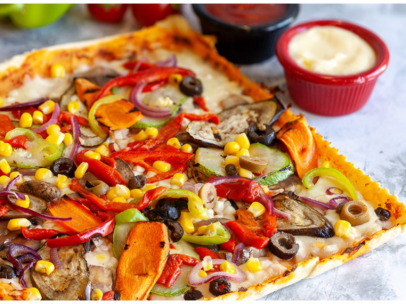 Sebzeli Pizza